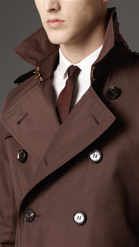 burberry coat brown